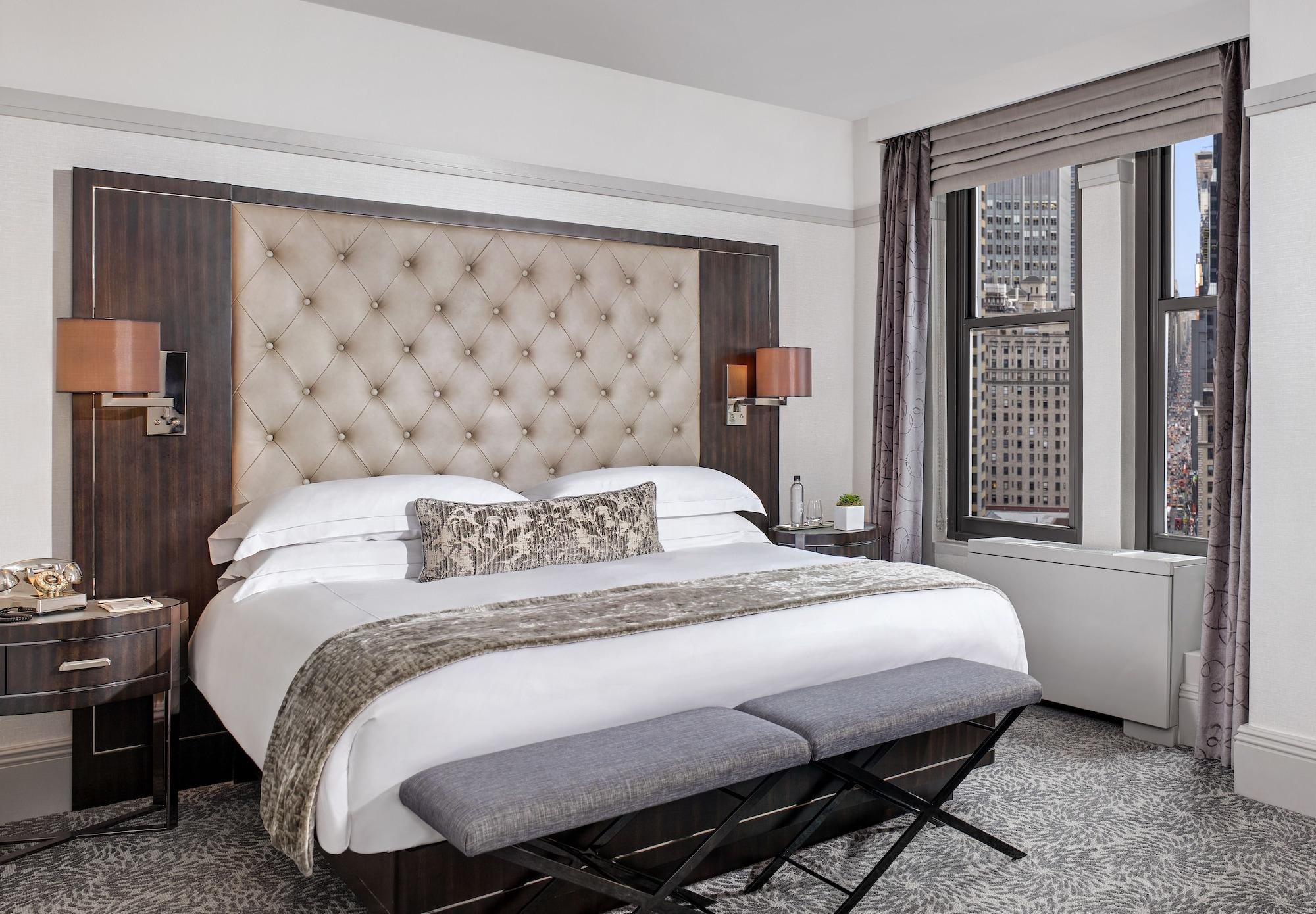 Westhouse Hotel นิวยอร์ก ภายนอก รูปภาพ A bedroom at the hotel