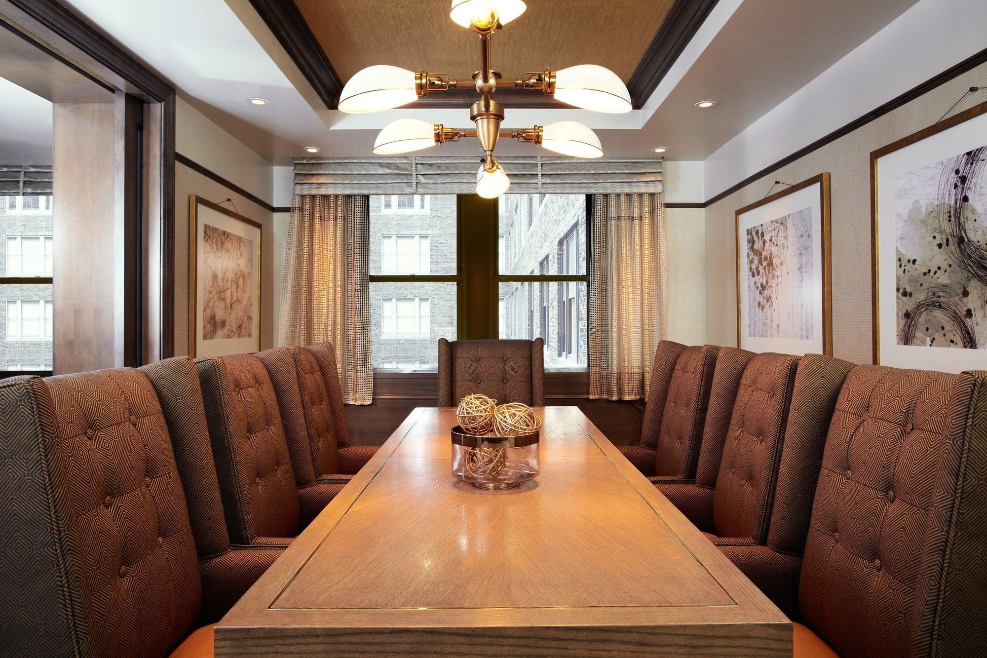 Westhouse Hotel นิวยอร์ก ร้านอาหาร รูปภาพ The dining room