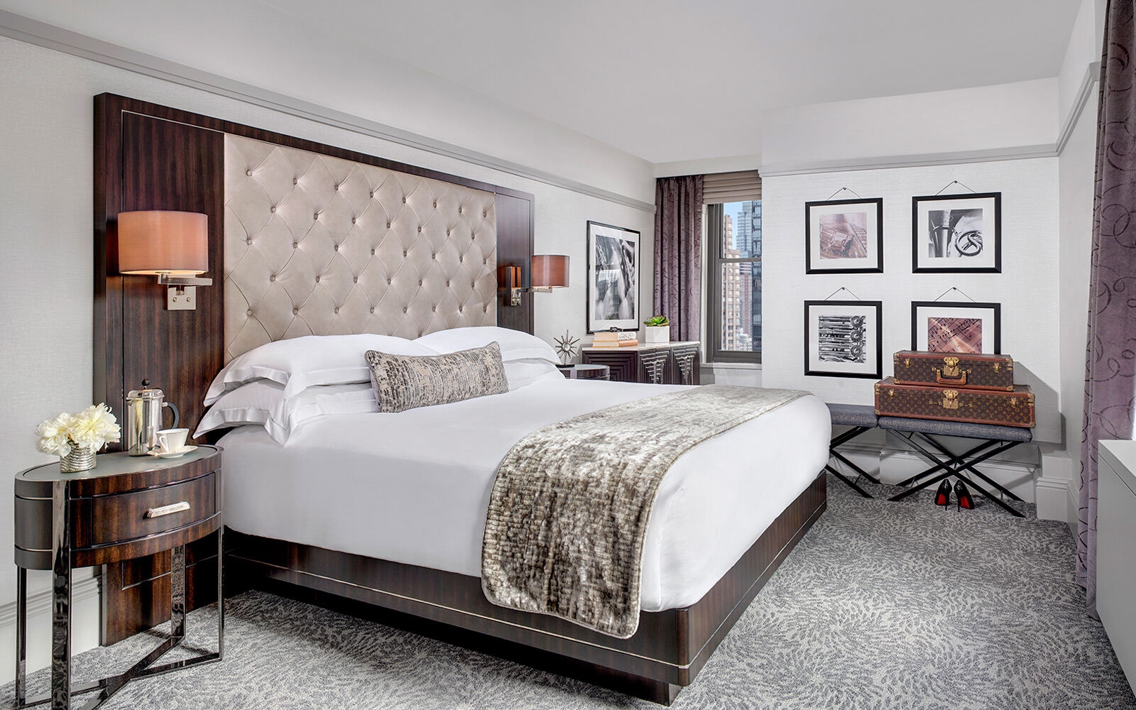 Westhouse Hotel นิวยอร์ก ภายนอก รูปภาพ A bedroom at the hotel