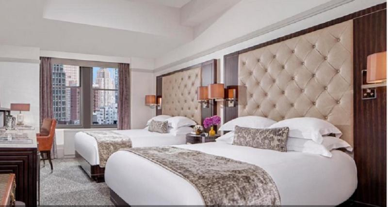 Westhouse Hotel นิวยอร์ก ภายนอก รูปภาพ A guest room at the Waldorf Astoria New York
